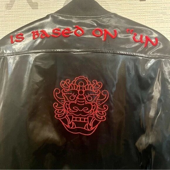 EVISU The Spirit Of EVISU Japanese Designer Bomber Jacket - Picture 5 of 14